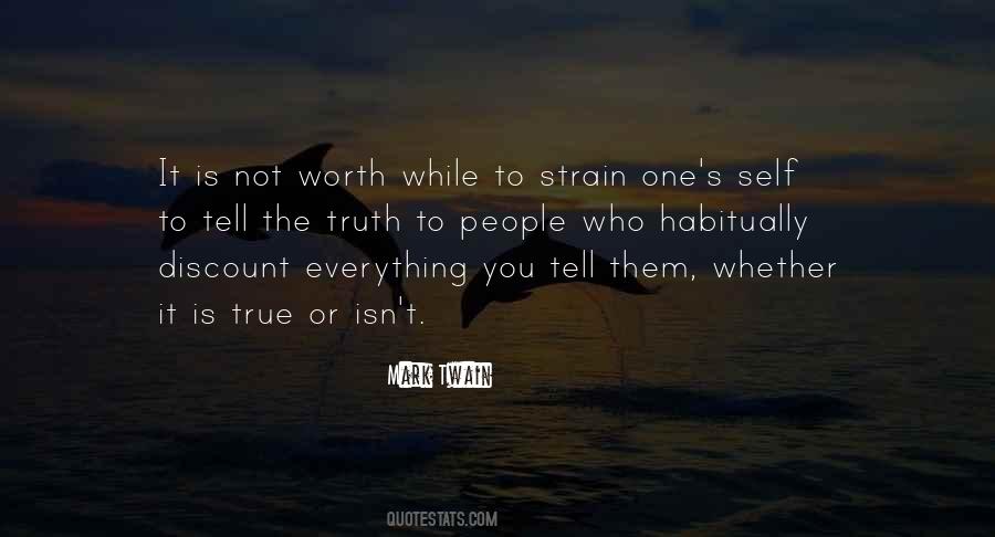 Self Worth It Quotes #1729332