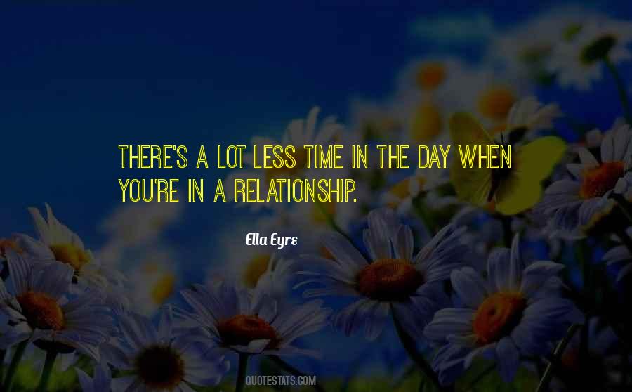Time Relationship Quotes #1100175