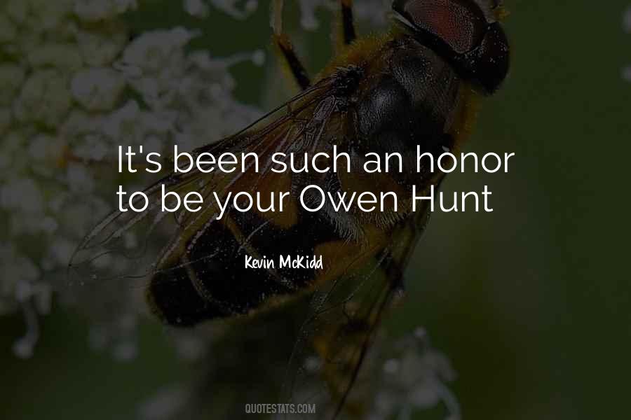 Best Owen Hunt Quotes #1208710