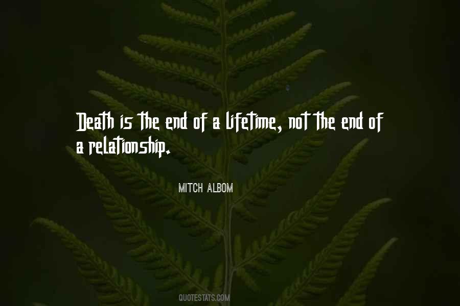 End Of My Relationship Quotes #50780