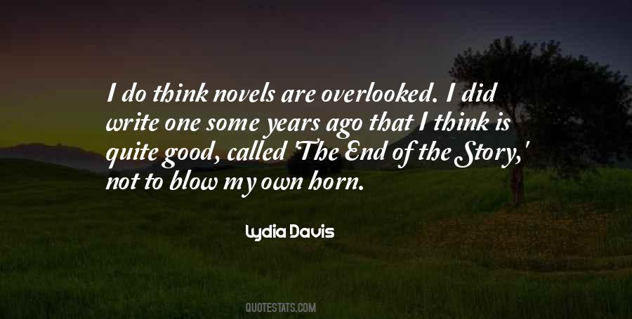 End Of My Story Quotes #164859