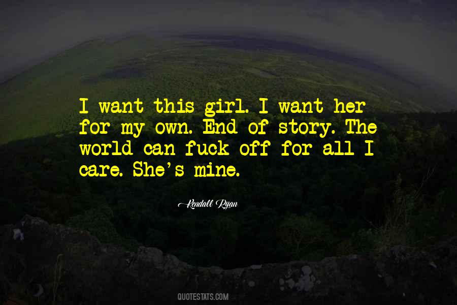 End Of My Story Quotes #183058