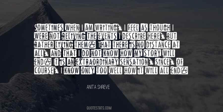 End Of My Story Quotes #191461