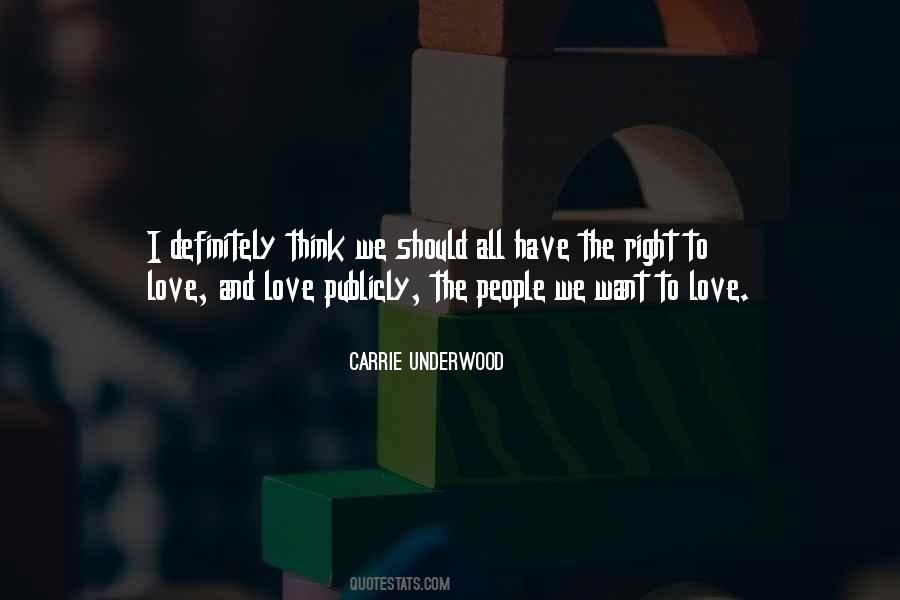 Carrie Love Quotes #50896