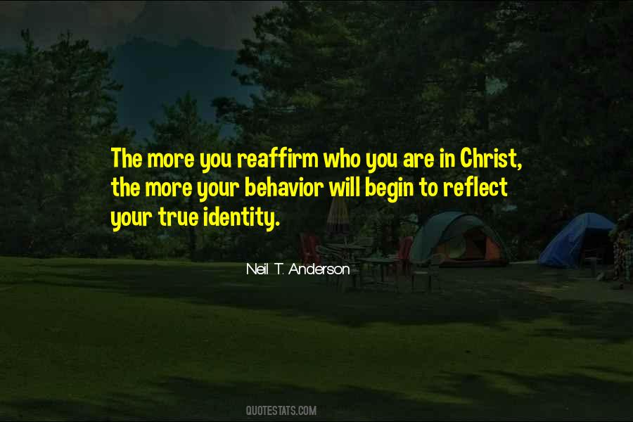 Your Identity In Christ Quotes #480256
