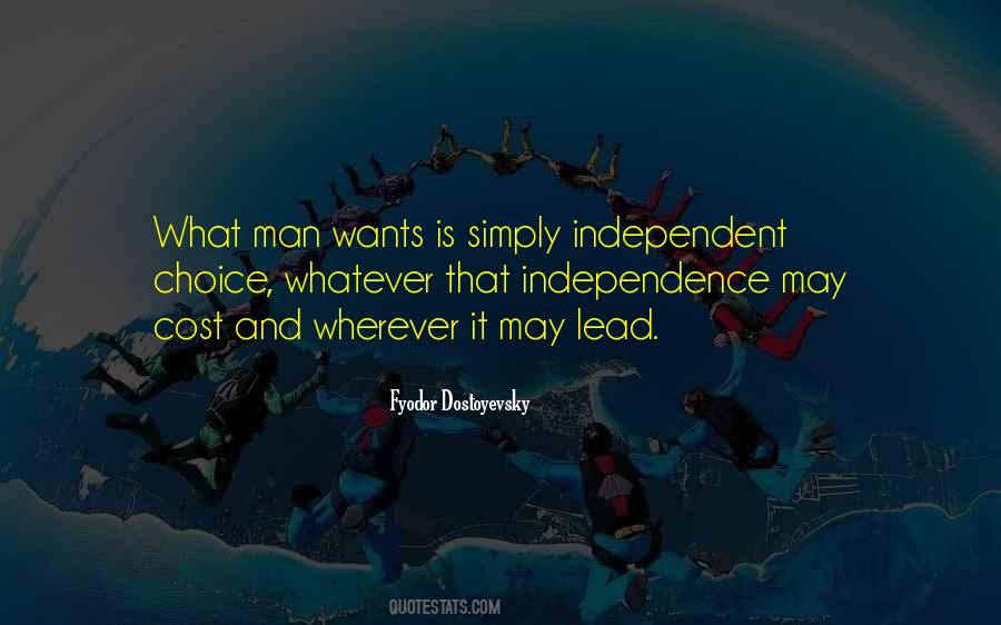 An Independent Man Quotes #1180515