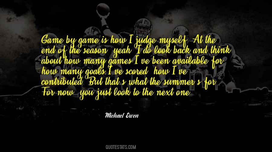 End Of Season Quotes #1831930