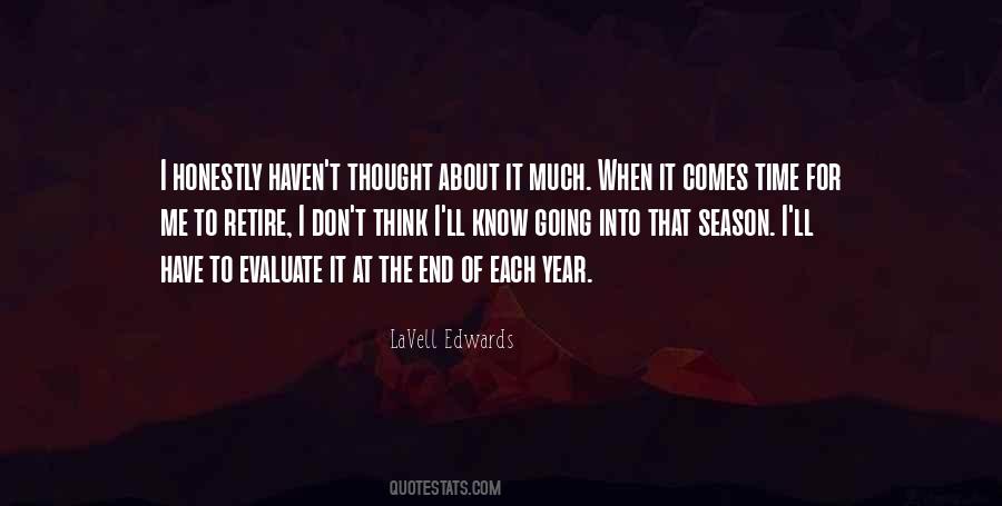 End Of Season Quotes #1858845