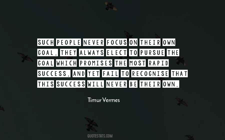 Success Goal Quotes #1268659