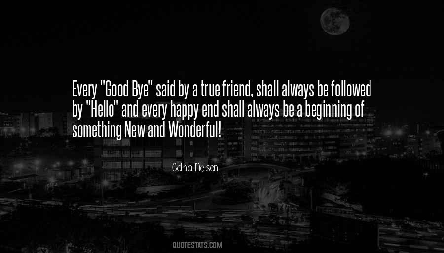 End Of Something New Beginning Quotes #1395323