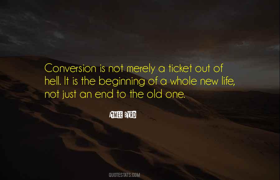 End Of Something New Beginning Quotes #155978