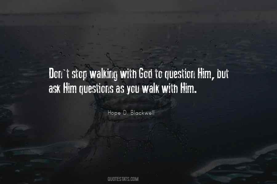 Walking With Quotes #1278133