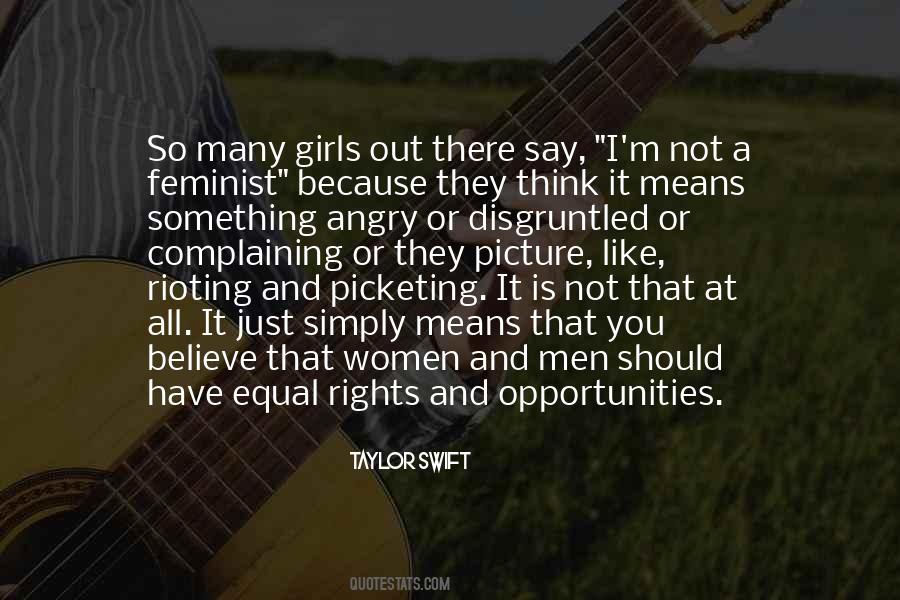 Not A Feminist Quotes #730325