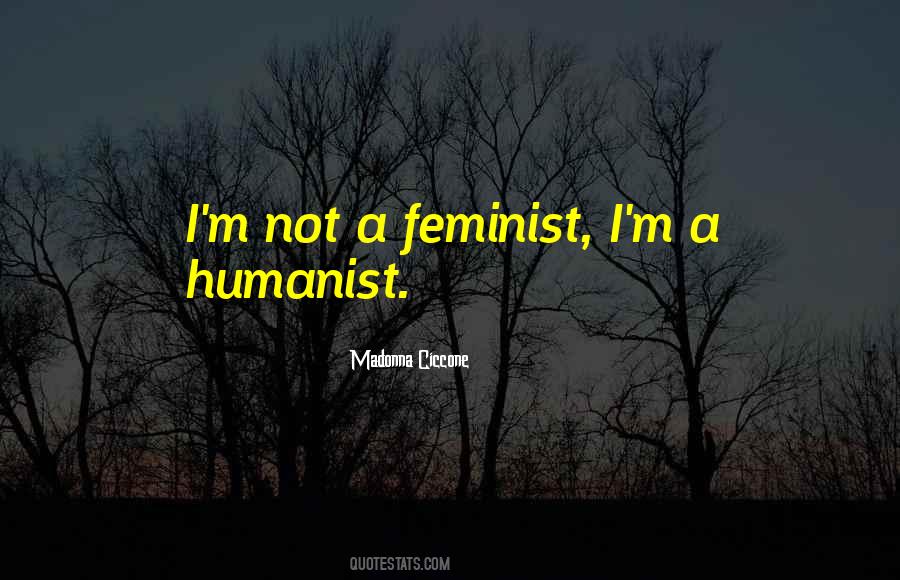 Not A Feminist Quotes #782410