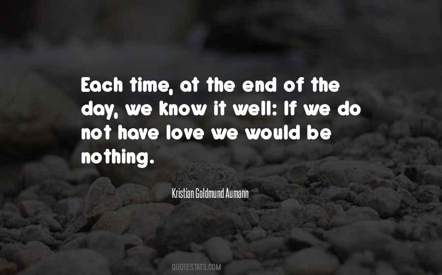End Of The Day Love Quotes #205755