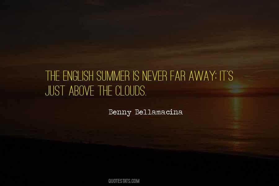 Summer Clouds Quotes #263639