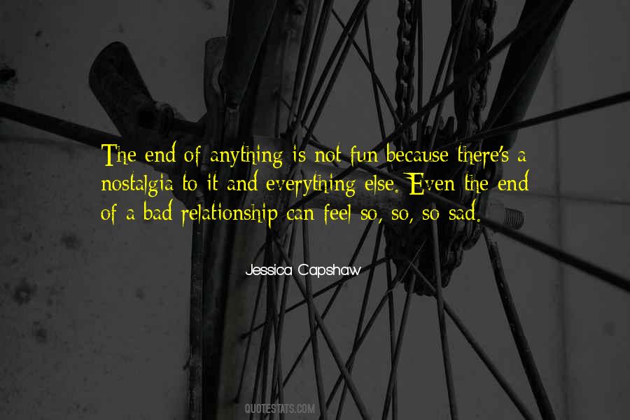 End Of The Relationship Quotes #661400