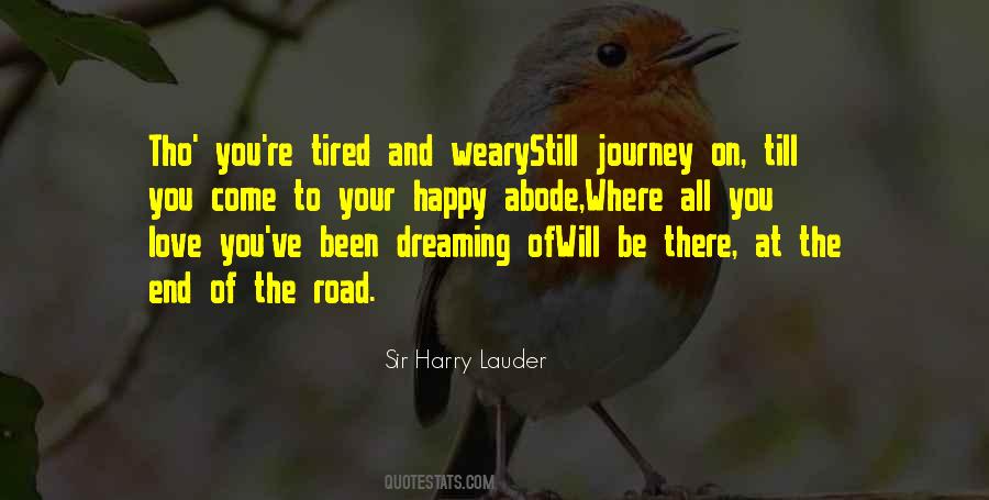 End Of The Road Love Quotes #1165079