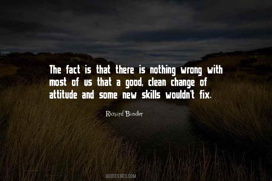 Change Attitude Quotes #1285548