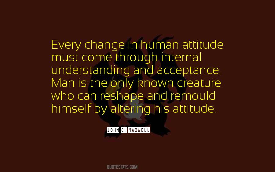 Change Attitude Quotes #1555525