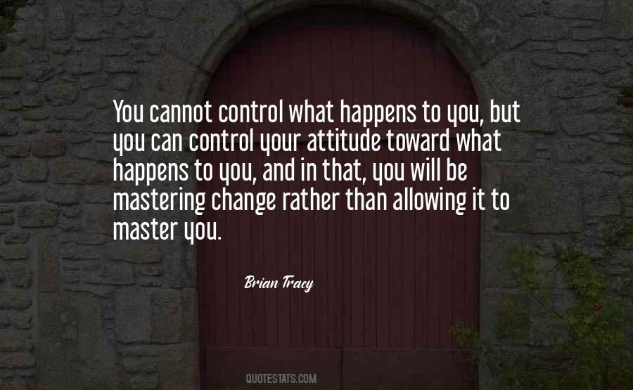 Change Attitude Quotes #1686888