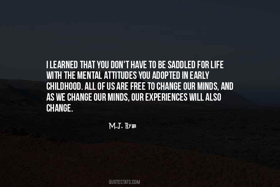 Change Attitude Quotes #1807712