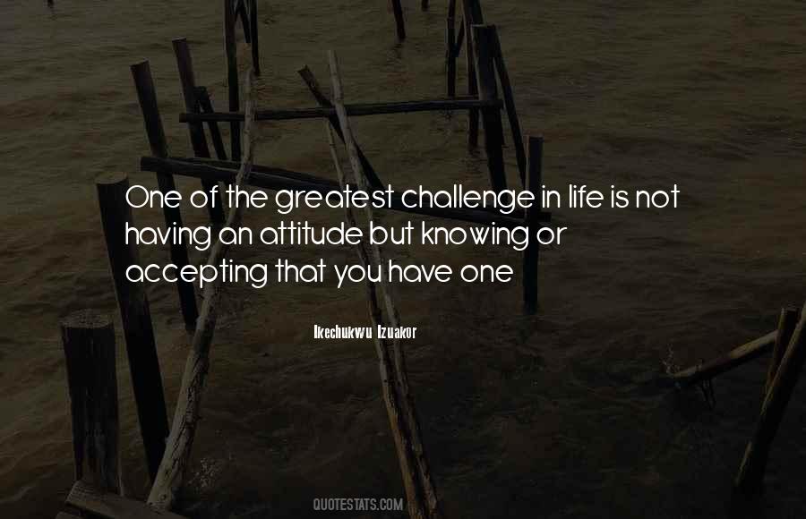 Change Attitude Quotes #1818900