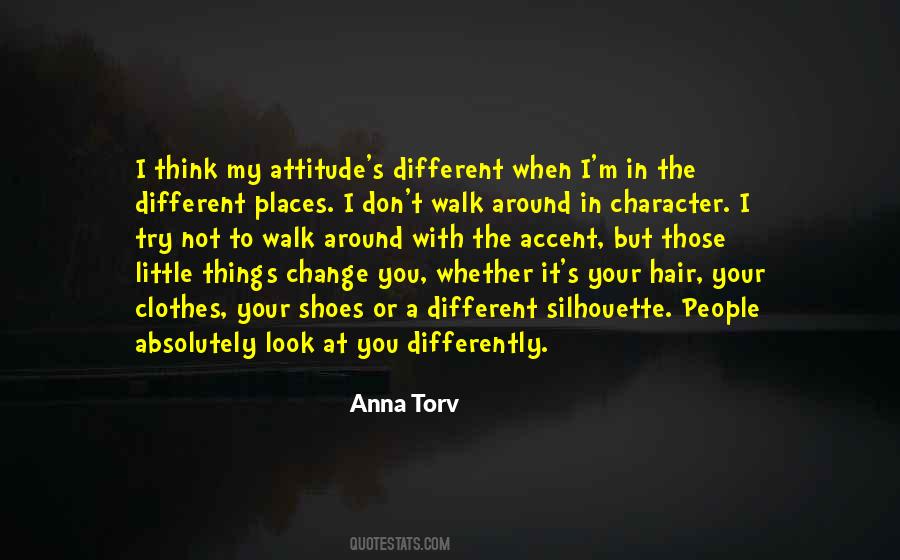Change Attitude Quotes #1871457