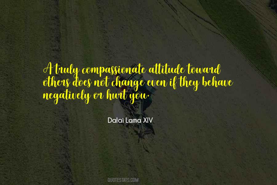 Change Attitude Quotes #412773