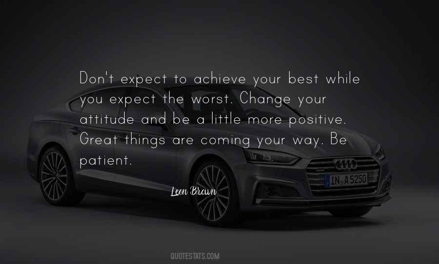 Change Attitude Quotes #495190