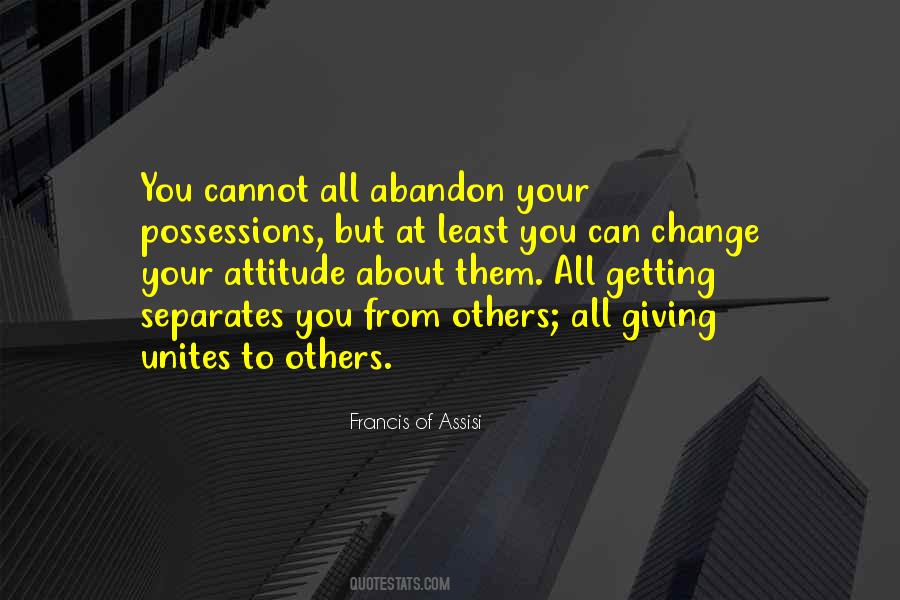 Change Attitude Quotes #719275
