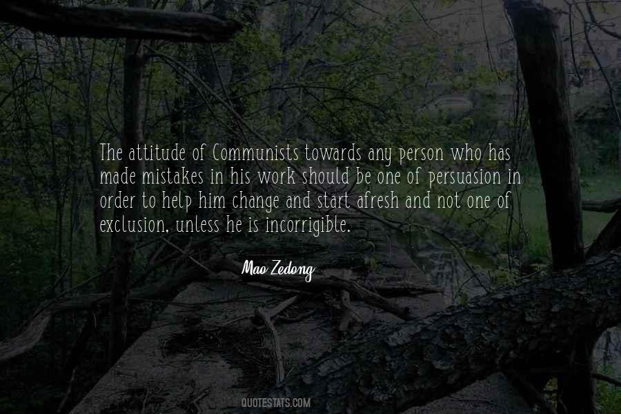 Change Attitude Quotes #825740