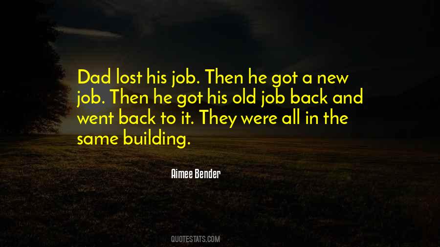 Lost Job Quotes #353450