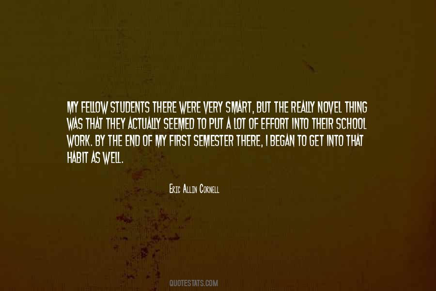 End Of The Semester Quotes #83251
