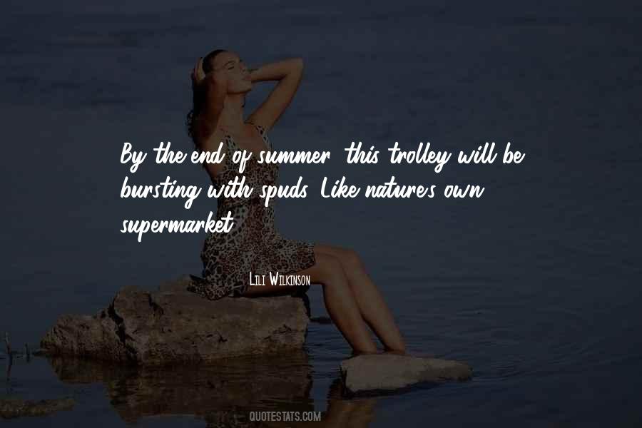 End Of The Summer Quotes #339539