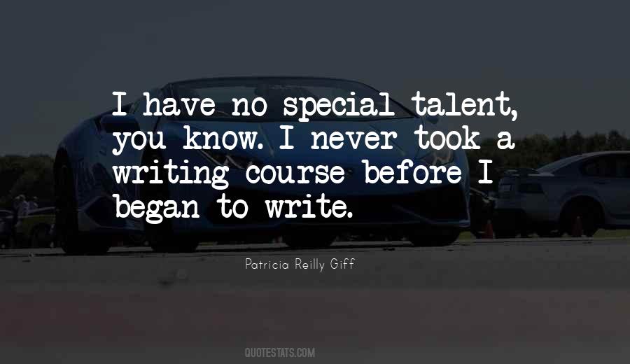 I Have No Talent Quotes #91462
