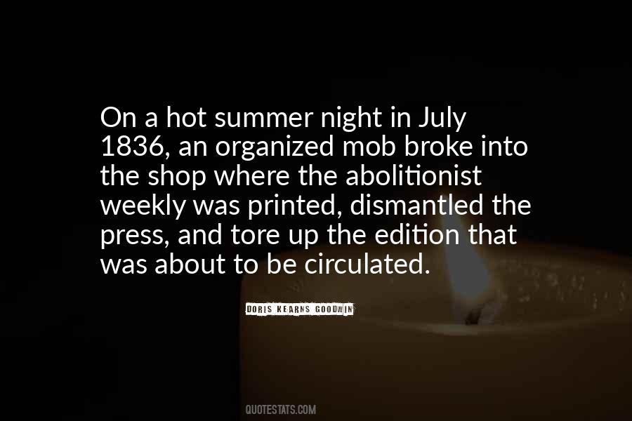 Hot Off The Press Quotes #320504