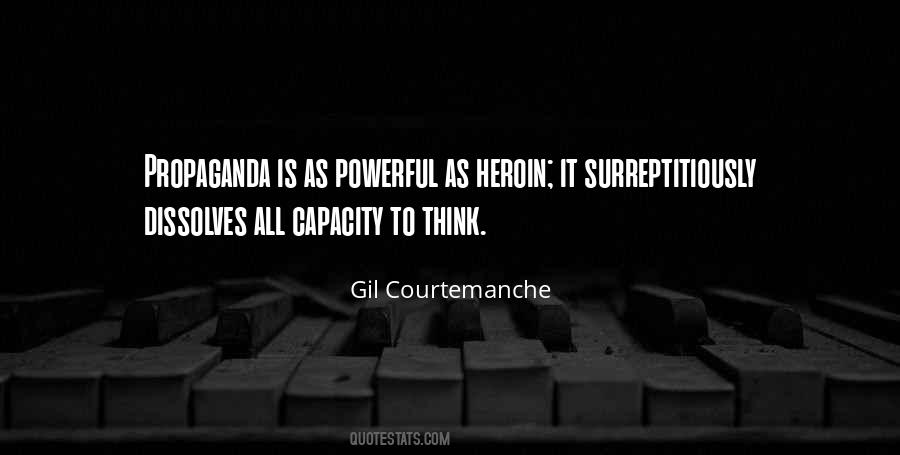 End Of Thinking Capacity Quotes #116532