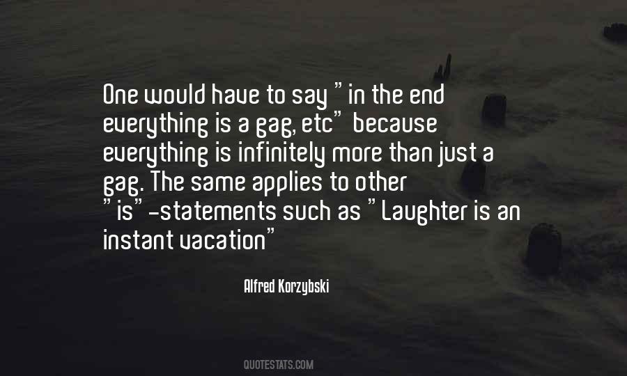 End Of Vacation Quotes #1257588