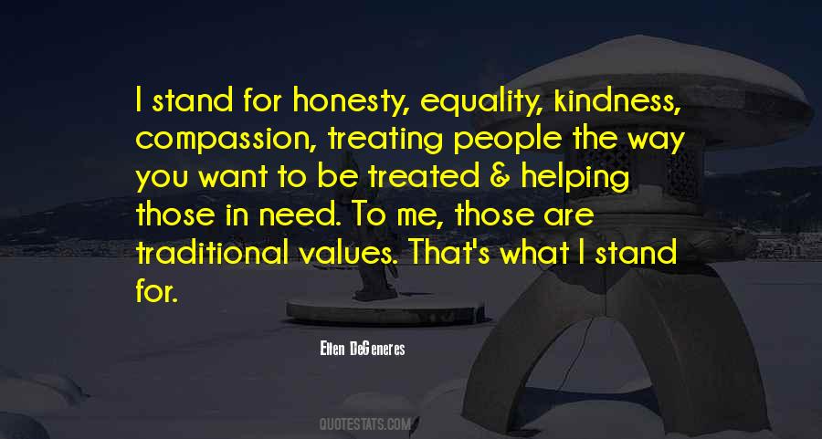 Honesty Kindness Quotes #1595315