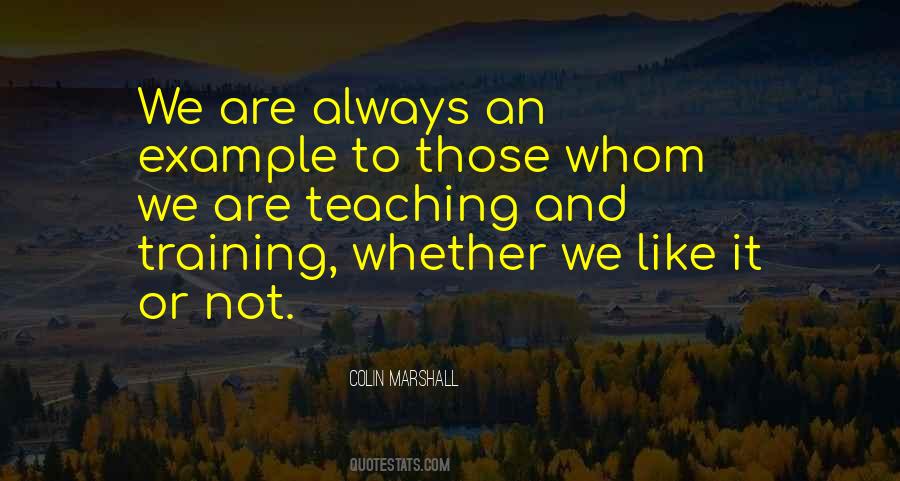 Teaching Training Quotes #726934