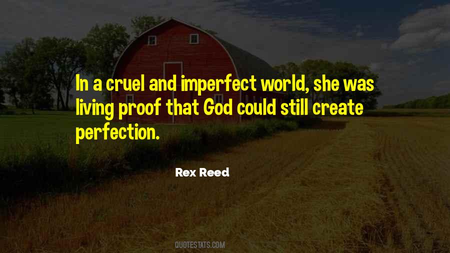 Living In An Imperfect World Quotes #802984