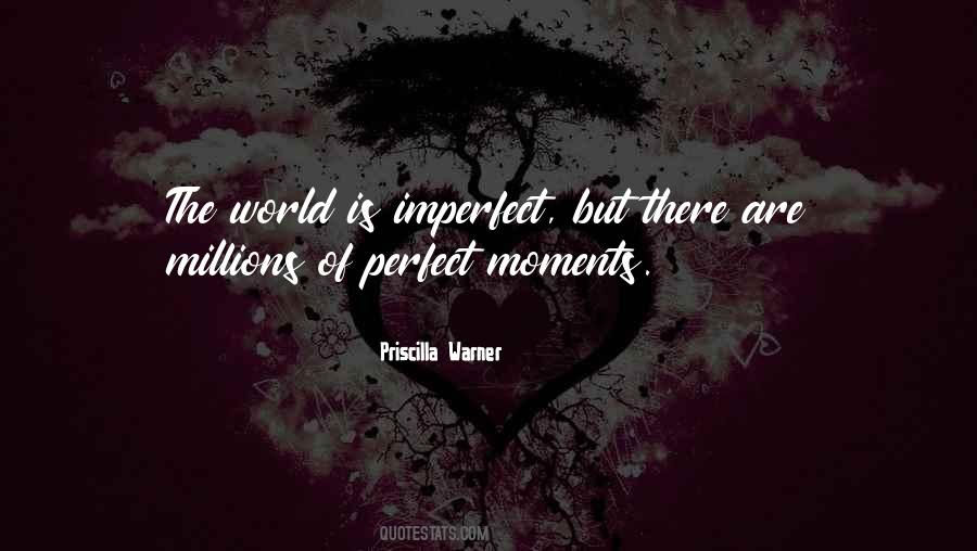 Living In An Imperfect World Quotes #831413