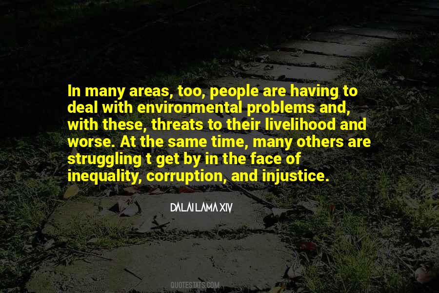 Face The Problems Quotes #1005097