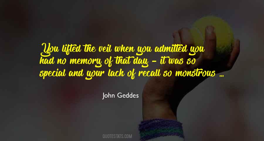 Memory Of The Day Quotes #1571311