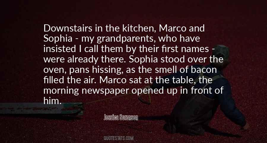 Morning Smell Quotes #1765273