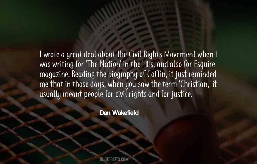 The Civil Rights Movement Quotes #704600