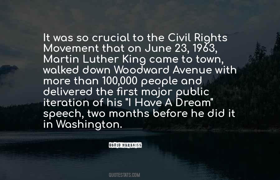 The Civil Rights Movement Quotes #914252