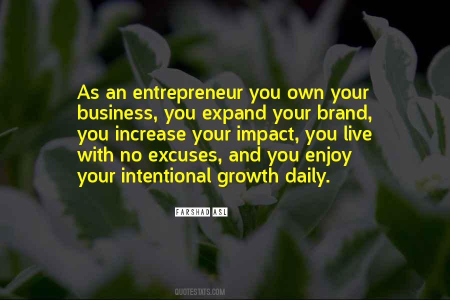 Own Your Own Business Quotes #546387