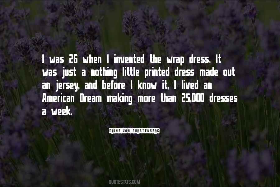 Dream Dress Quotes #1607375